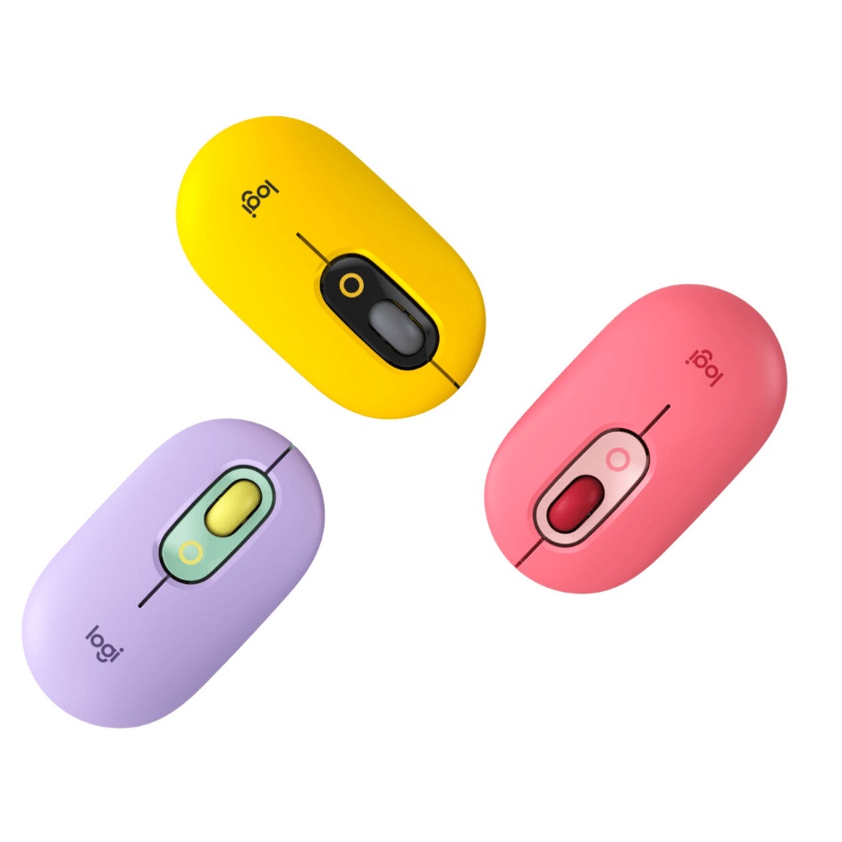 Chuột không dây Logitech Pop Mouse - Hàng Chính Hãng