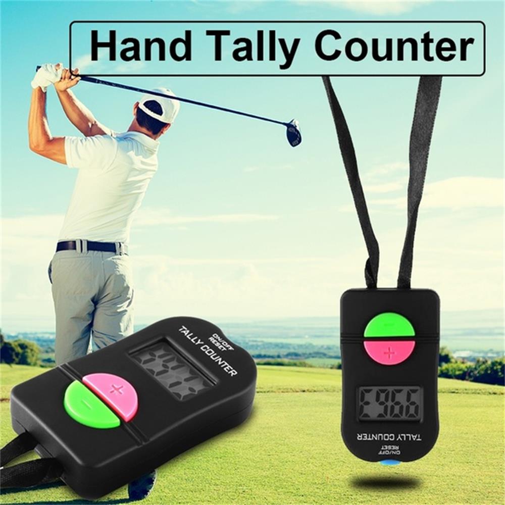 TALLY TALLY TALLY Đồng Hồ Bấm Giờ Cầm Tay Màn Hình Lcd Bằng Abs Dùng Cho Chơi Golf