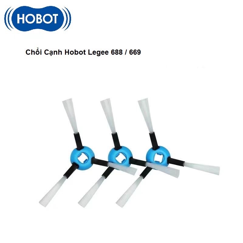 Chổi cạnh sử dụng cho Robot hút bụi Legee Hobot 688, 669, Hobot Legee 7