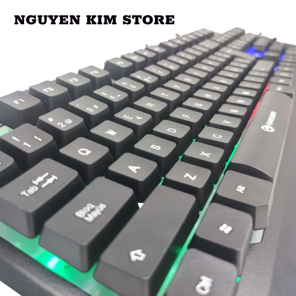 Bộ Combo Bàn Phím Chuột Gamming J10 Có Dây Có Đèn Nền Led | Bảo Hành12 Tháng Toàn Quốc