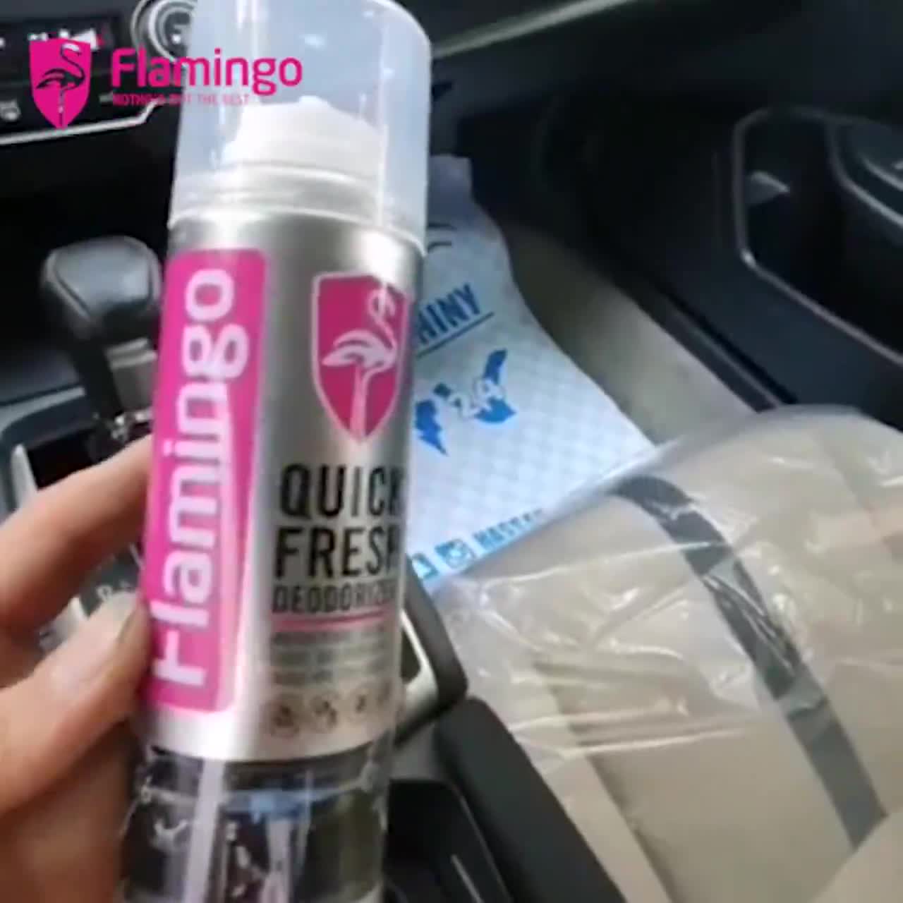 Xịt khử mùi ô tô, xịt xông khử mùi diệt khuẩn nano trong xe Flamingo F139 220ml phân phối chính hãng | BigBuy360 - bigbuy360.vn