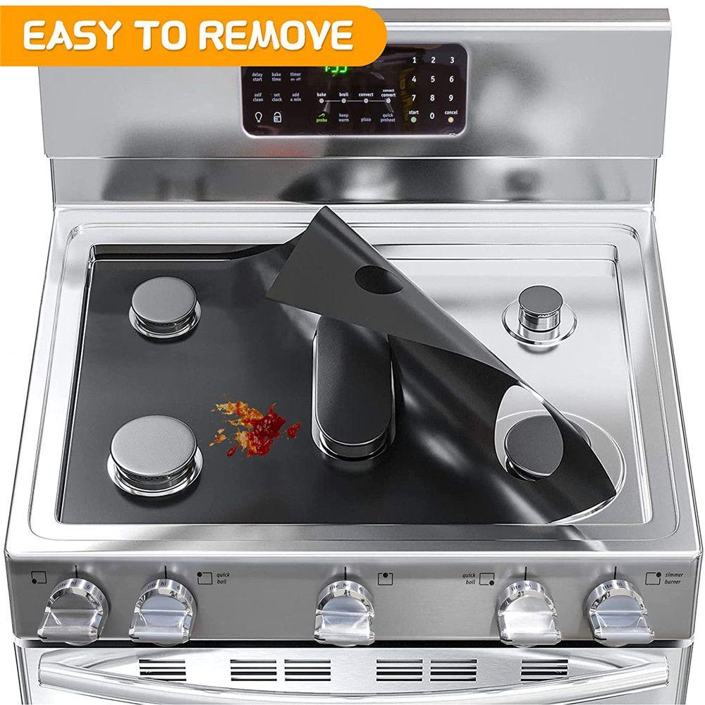 KUNHEV Tấm Lót Bảo Vệ Bếp Ga 5 Lỗ Tiện Dụng Cho Nhà Bếp