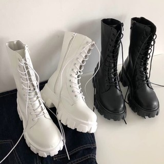 [order][ảnh thật][giày boost cao cổ đế độn buộc dây siêu ngầu]