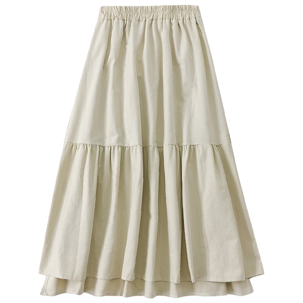 (CÓ SẴN) Chân váy xòe dài đuôi cá xẻ tà Vintage | BigBuy360 - bigbuy360.vn