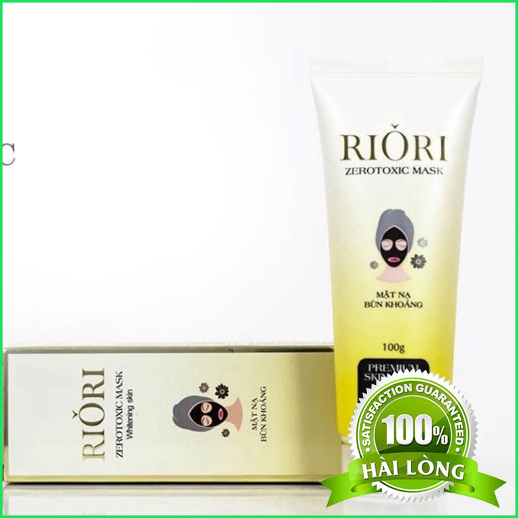 Mặt Nạ Thải Độc ❤ Bùn Khoáng  RIORI Zerotoxic Mask  Dưỡng Da Chuyên Sâu