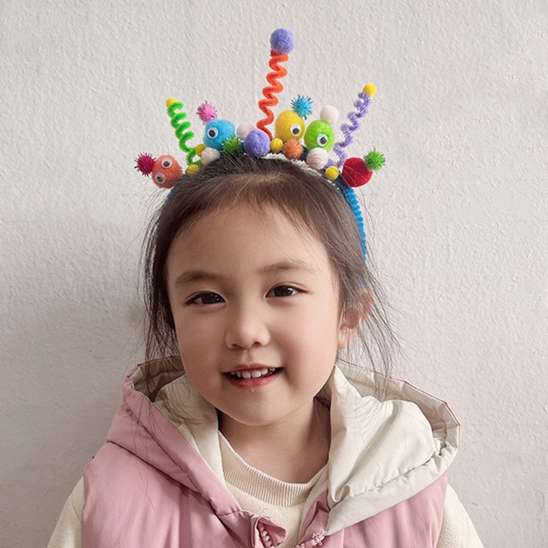 Băng Đô Cài Tóc Nhiều Màu Dễ Thương Vui Nhộn Trang Trí Lễ Hội