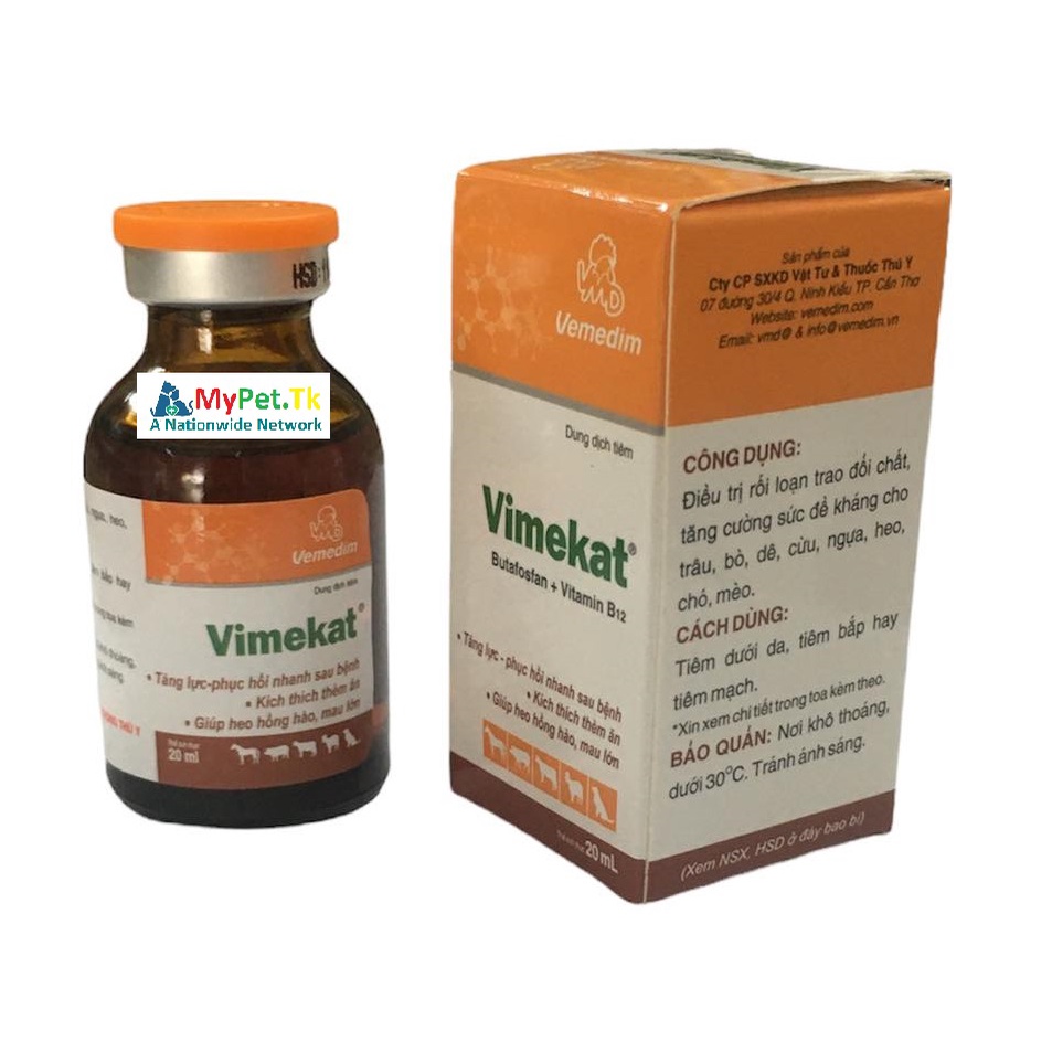 Vimekat cho vật nuôi 20ml