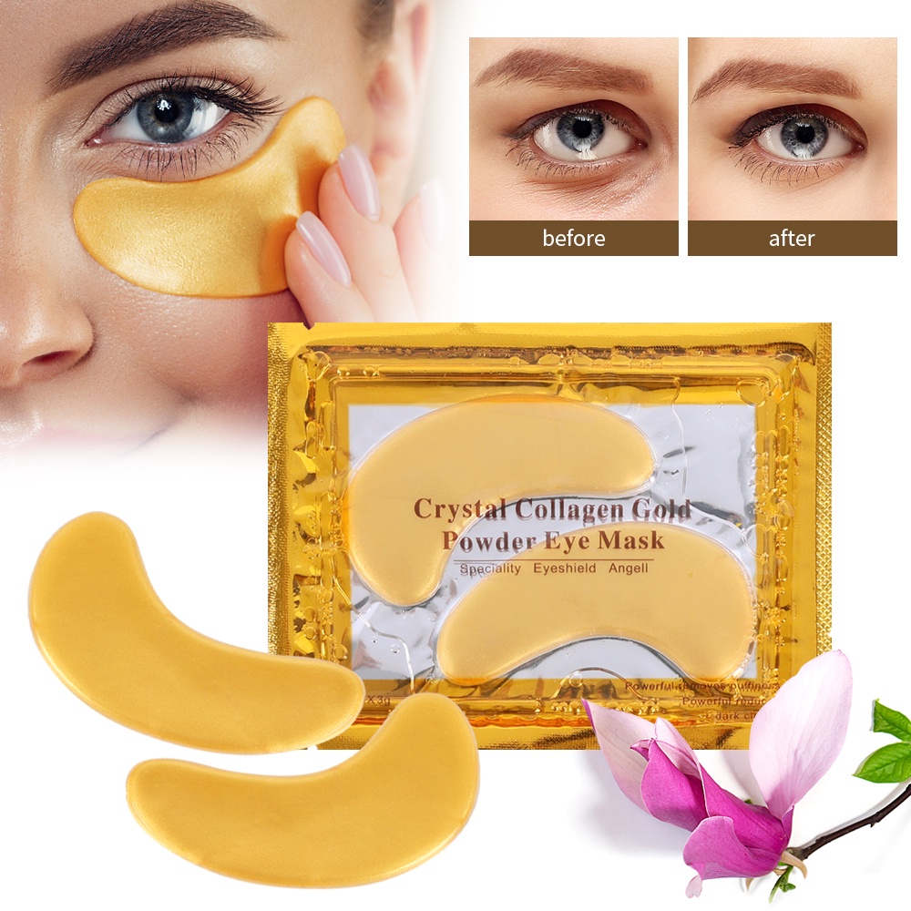 Set 10 / 30 / 50 Cặp Mặt Nạ Mắt Collagen Giúp Làm Mờ Nếp Nhăn Và Chống Lão Hóa Cao Cấp