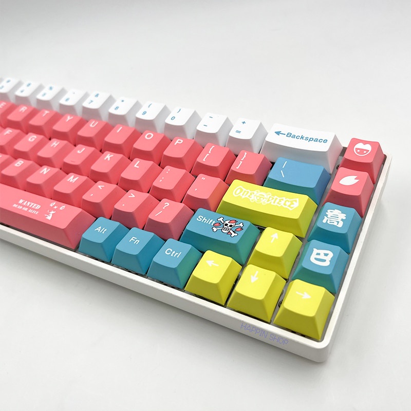 Tony Tony Chopper Keycap Full Bộ Anh Đào Hồ Sơ Keycaps Cho Cherry MX Công Tắc-Phù Hợp Với Hầu Hết Các Bàn Phím Cơ