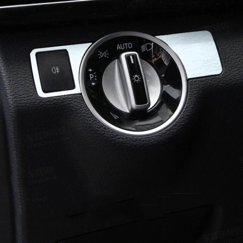 Khung Ốp Công Tắc Đèn Pha Cho Mercedes W212 W218 W166 E CLS