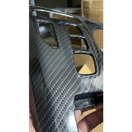 Ốp nội thất xe Tucson 2022 2023 2024 3 bản Carbon + Vân đá  Phụ kiện trang trí dán