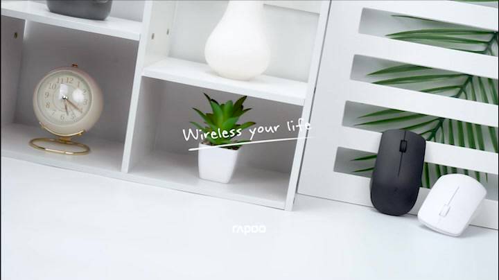 Chuột Không Dây Rapoo M20 Plus Đen / M21 Silent | BigBuy360 - bigbuy360.vn