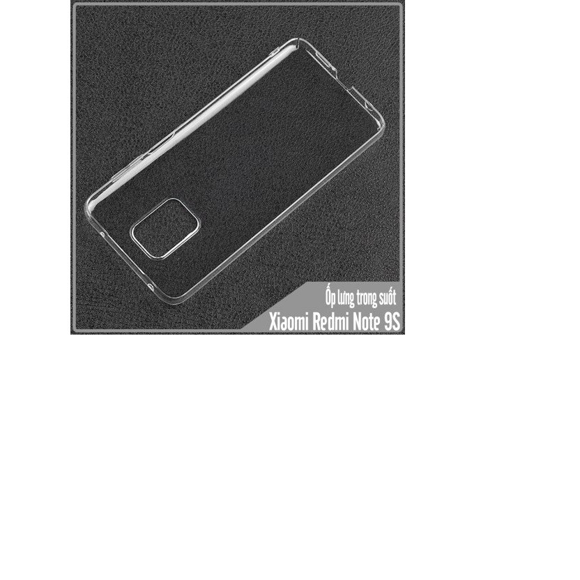 Ốp lưng dẻo trong suốt cao cấp 0.6mm cho điện thoại Xiaomi Redmi Note 9S,Xiaomi Redmi Note 9,Xiaomi Redmi Note 9 Pro