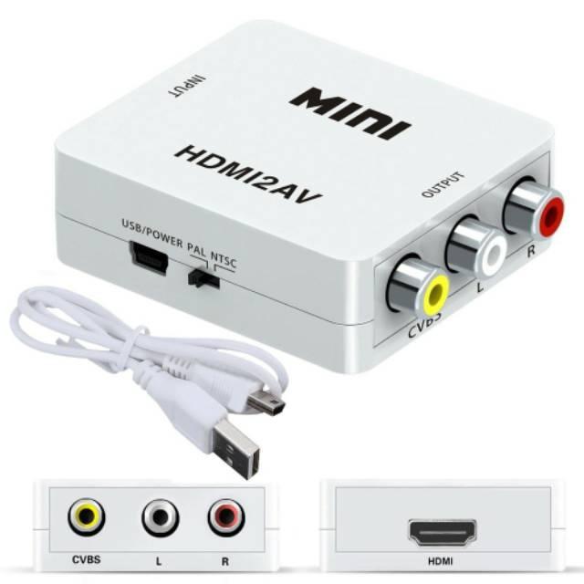 Cáp Chuyển Đổi HDMI Sang AV RCA Từ LAPTOP STB PS3 Sang AV RCA Sang AV RCA 1.5M