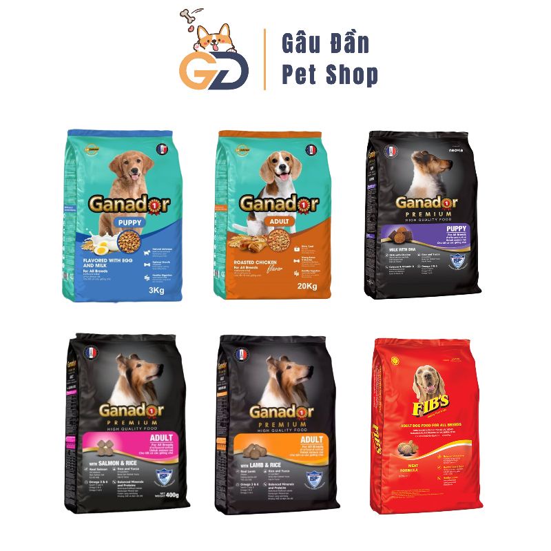 Thức Ăn Cho Chó - Thức Ăn Hạt Ganador Adult Cho Chó Trưởng Thành