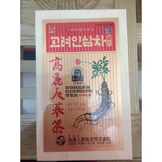 Trà sâm Hàn Quốc hộp gỗ