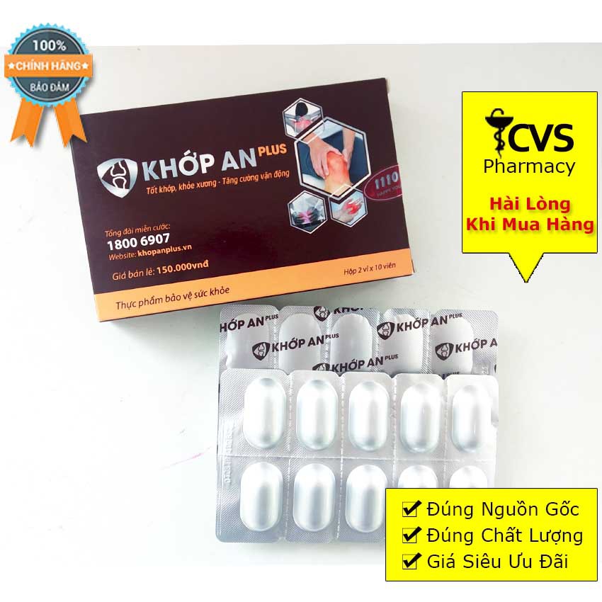 Khớp An Plus - Tốt Khớp, Khỏe Xương, Tăng Cường Vận Động