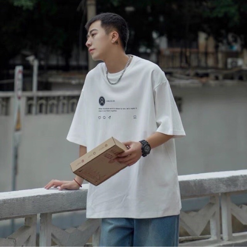 Áo phông Sadboiz Sadtagram Nam Nữ Form Rộng Unisex Chất Đẹp - Áo Thun Satboy Hai Màu, satboy, sadboi, sadboy, saidboiz | BigBuy360 - bigbuy360.vn