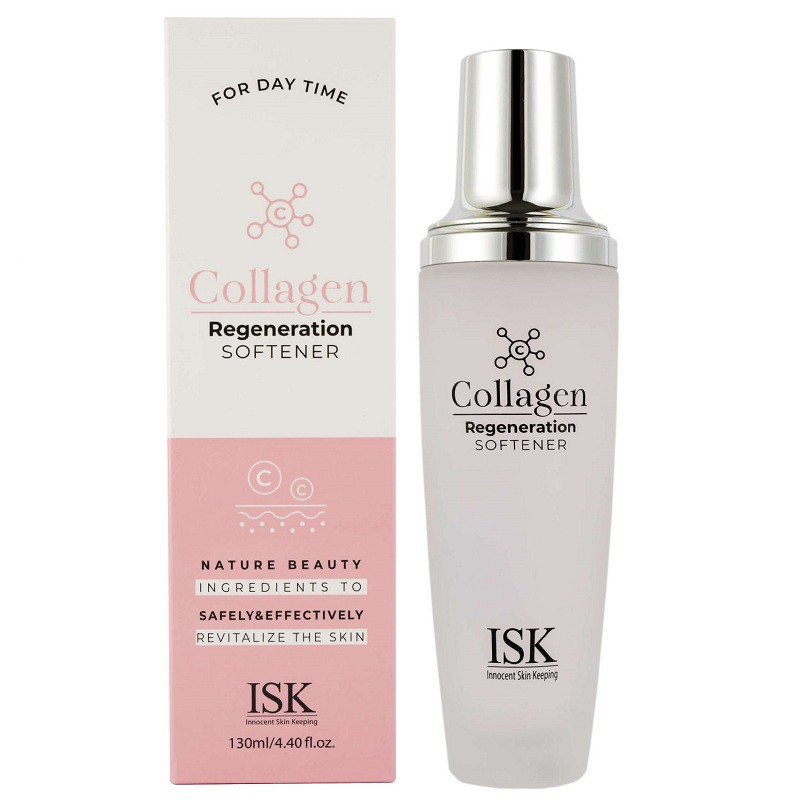 Nước hoa hồng Toners BEAUSKIN iSK COLLAGEN REGENERATION SOFTENER Hàn quốc 150ml/Hộp