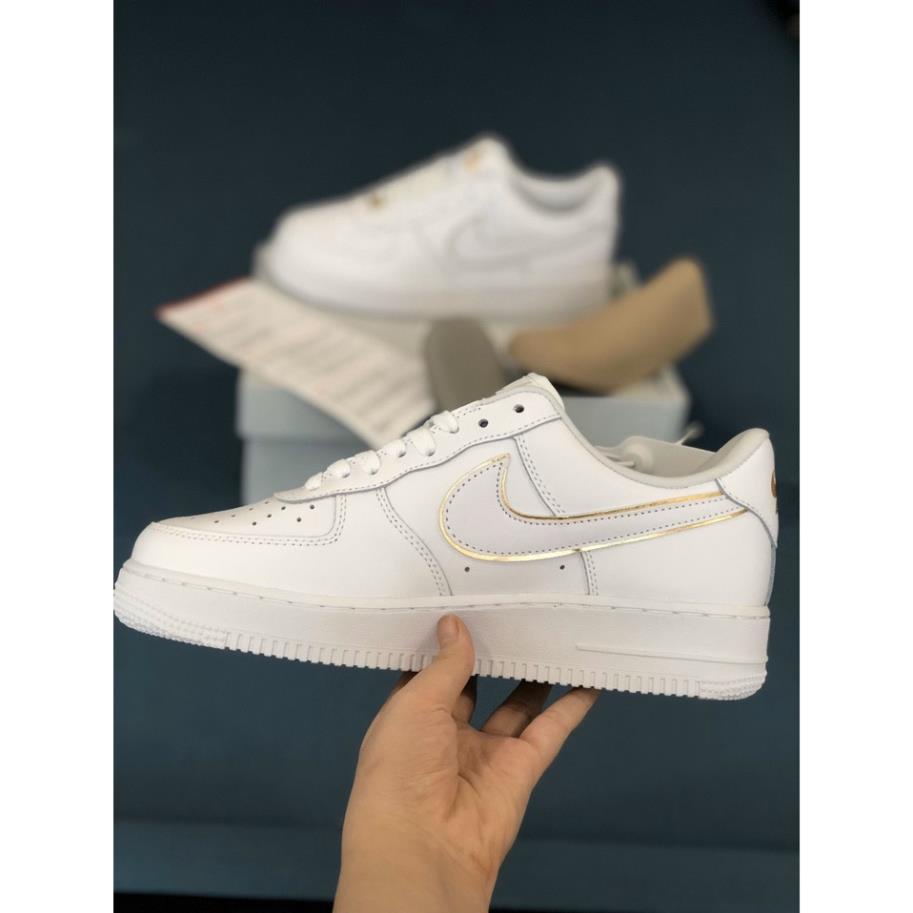 🐉🐉🐉FREE SHIP🐉🐉🐉 [More&More] Giày thể thao AF1 custom Gold white 07 chất lượng nguyên bản | BigBuy360 - bigbuy360.vn