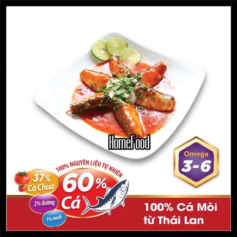 10 Hộp Cá mòi Thái Lan(140g)