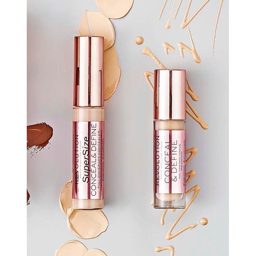 [Kèm Video] ĐÃ CÓ SUPERSIZE Che khuyết điểm Conceal and Define concealer Makeup Revolution | BigBuy360 - bigbuy360.vn