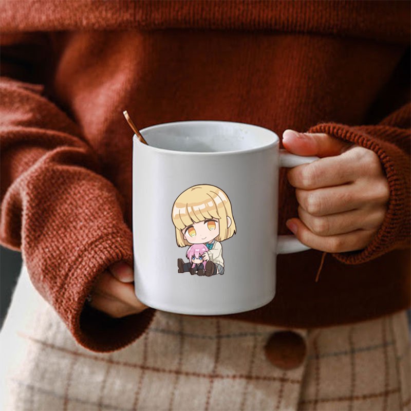 Cốc sứ trắng IN HÌNH Shikimori-san Bạn gái tôi không chỉ dễ thương anime chibi xinh xắn quà tặng tiện lợi
