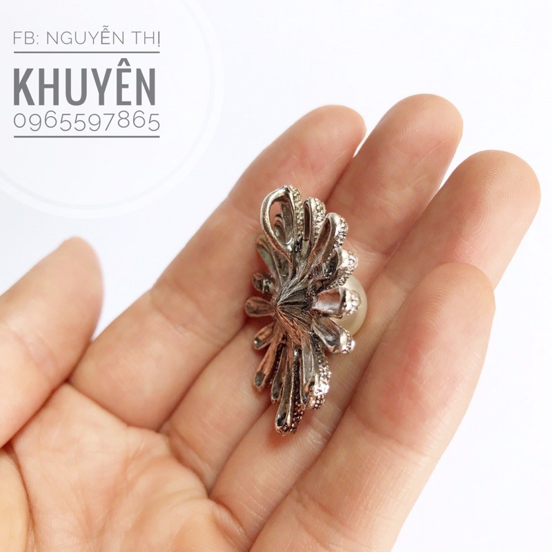 Phụ kiện mạ kim mặt dây chuyền 1