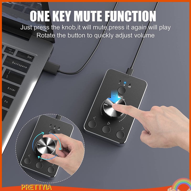 Nút Điều Chỉnh Âm Lượng Mini USB Cho PC / Video / Loa