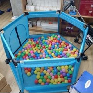 QUÂY LỤC GIÁC VẢI DÙ KHUNG INOX tặng kèm 10 bóng.