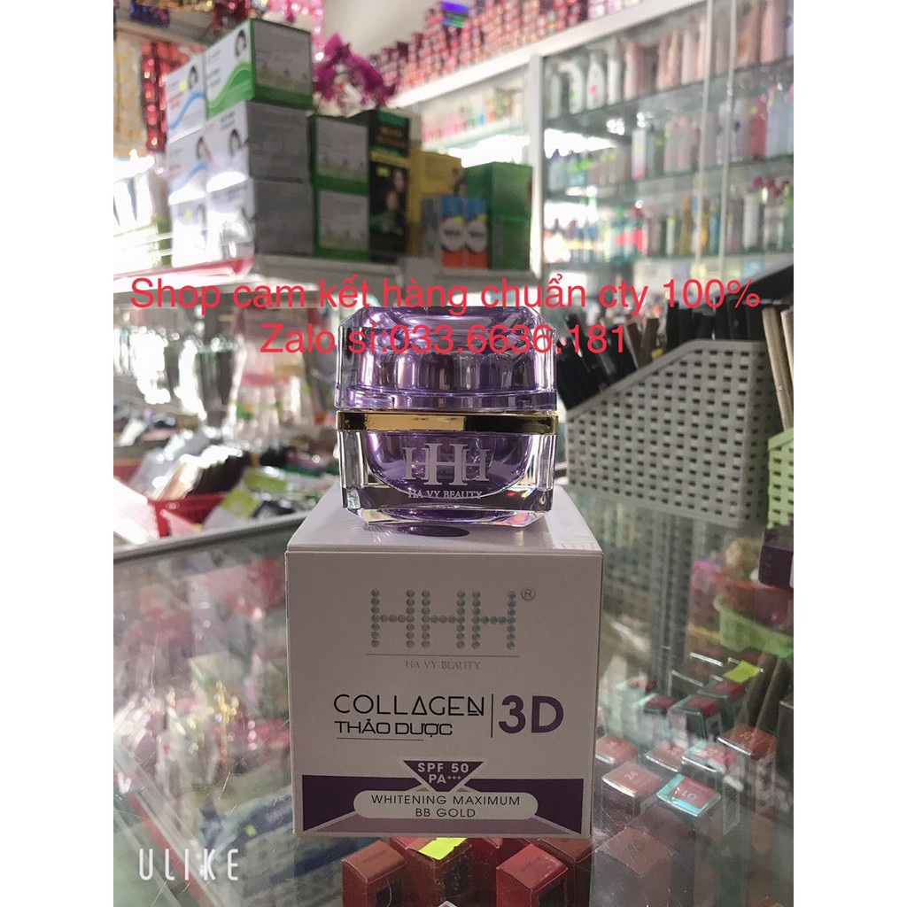 [ chính hãng  -giá sỉ] kem HHH COLLAGEN - THẢO DƯỢC nám,trắng da 30g