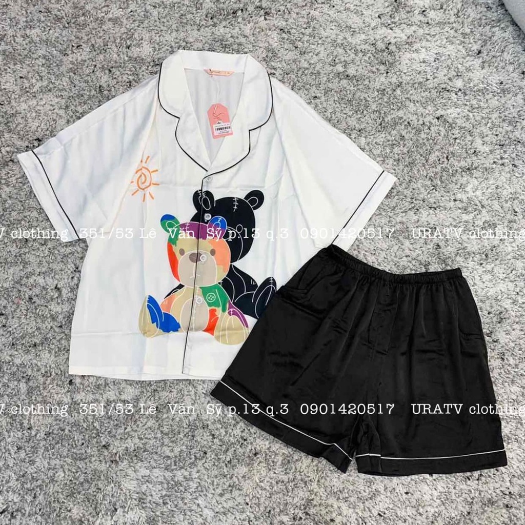 Set pijama đùi bear