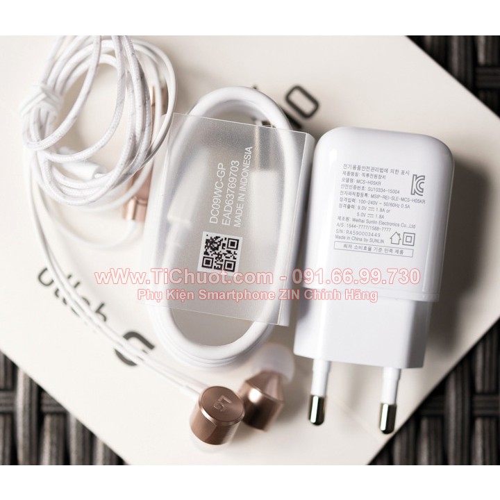 [ZIN MÁY] Củ Sạc nhanh LG Fast Charge 9V-1.8A G5/G6/V10/V20 Chính Hãng