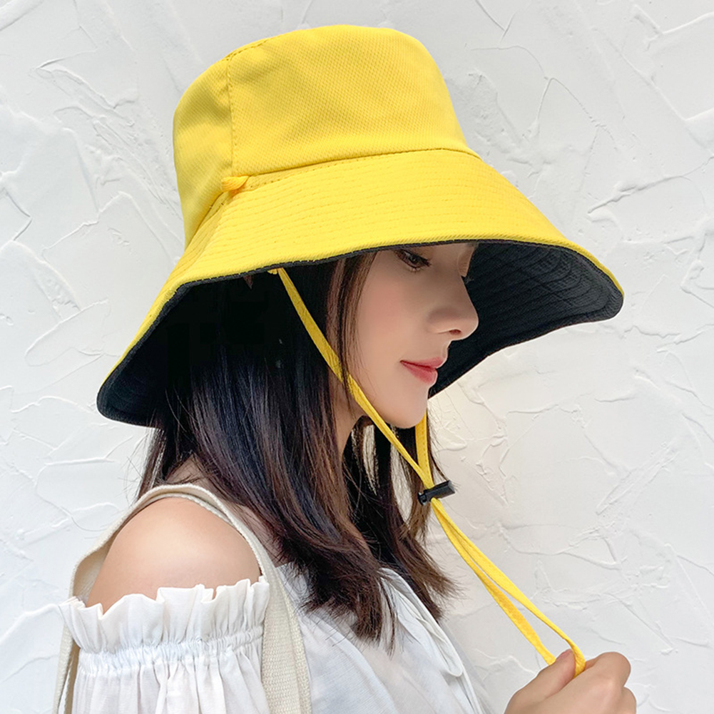 Nón Vành Tròn Chống Tia Cực Tím Thời Trang Cho Nữ