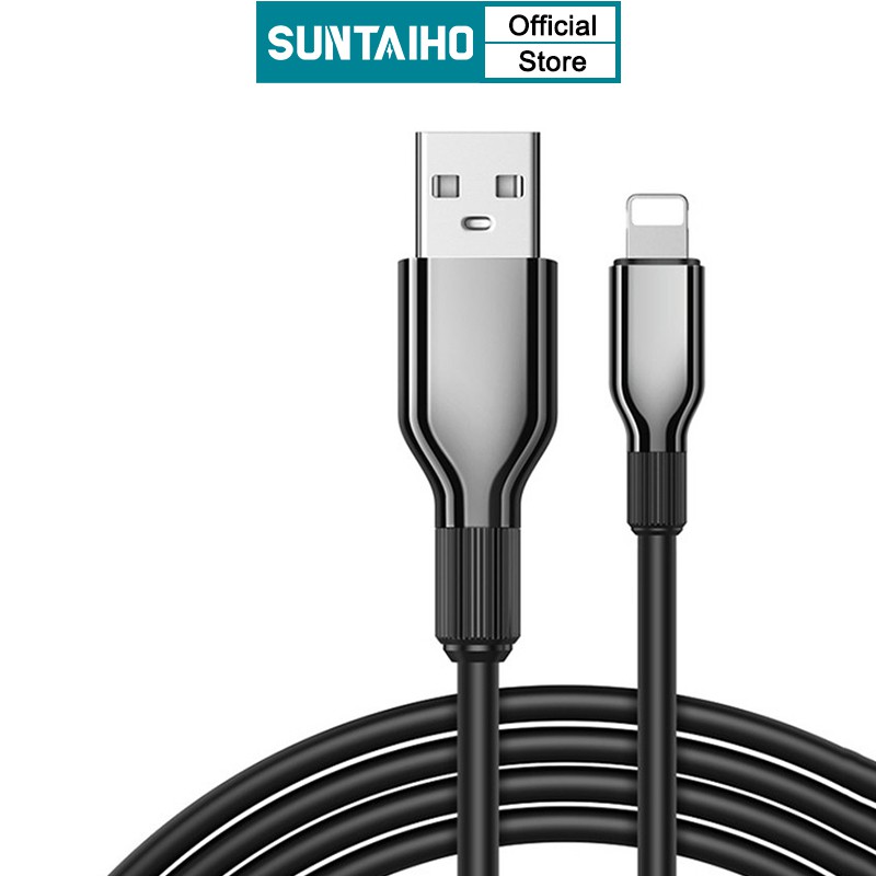 Dây Cáp Sạc Nhanh Suntaiho Dành Cho Apple Iphone 12 Pro Max 12 Mini Đầu Type C / Lightning / Micro USB