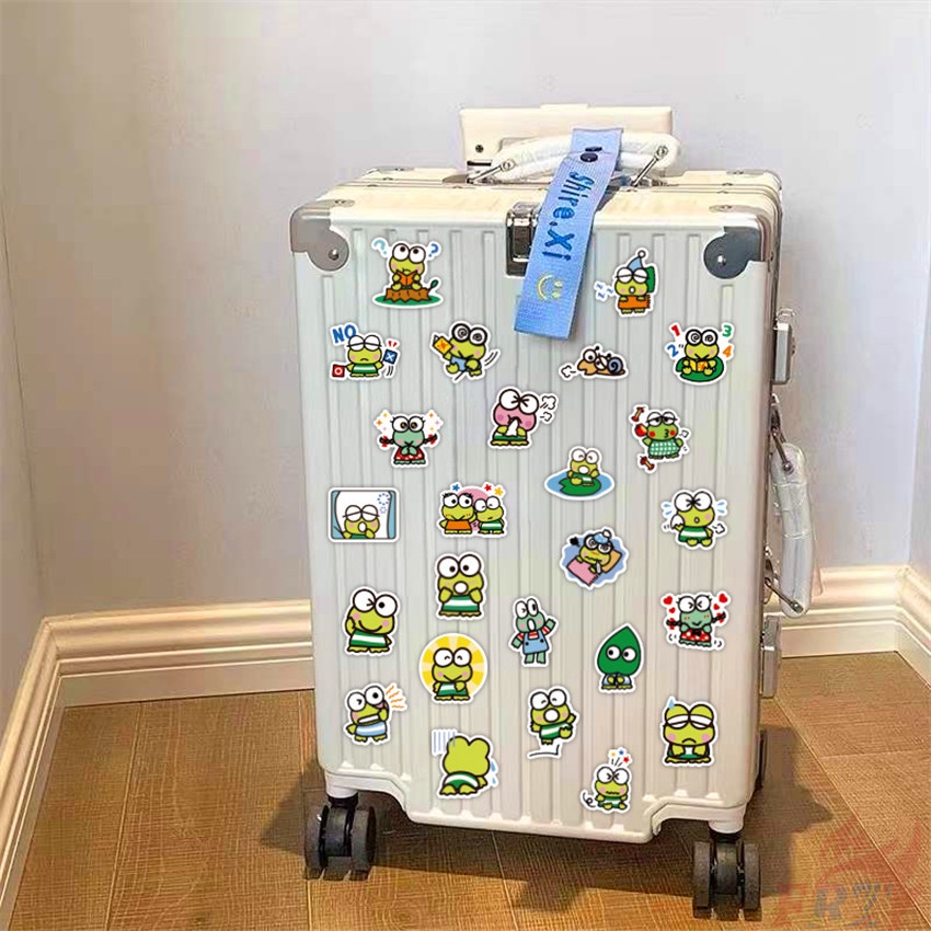 56 Cái / Bộ ☆ Nhãn Dán Kero Kero Keroppi ☆ Sticker Dán Tường Chống Thấm Nước Thời Trang
