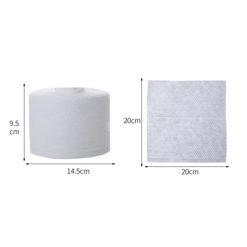 CUỘN 40 KHĂN GIẤY KHÔ HATSU CHẤT LIỆU COTTON CAO CẤP