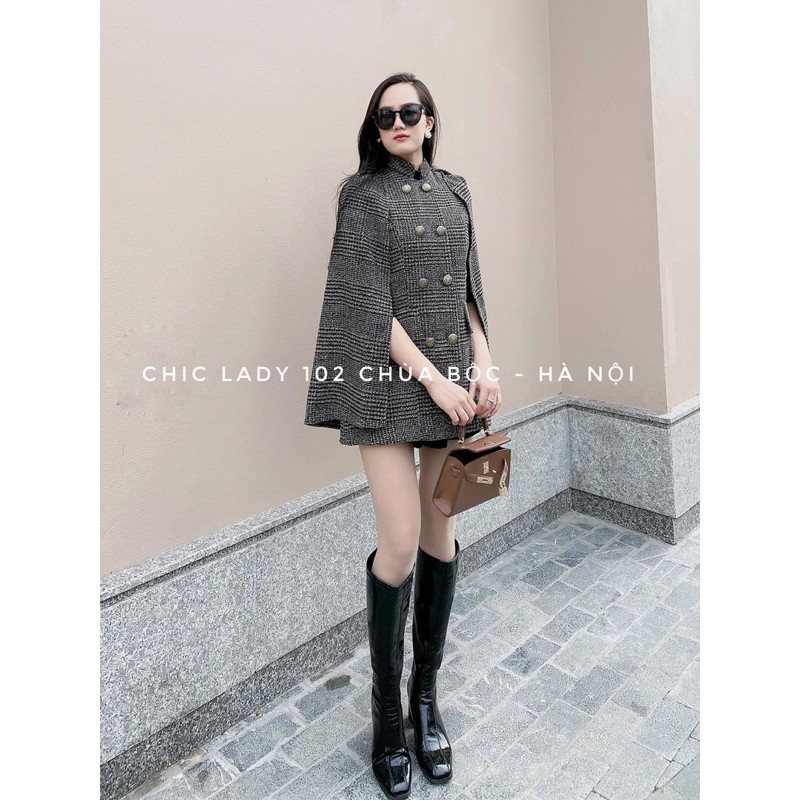 Áo Dạ Cape Sang Chảnh