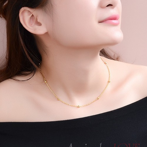 Dây Chuyền Bi Nhỏ Titan Ko Đen TT 2977