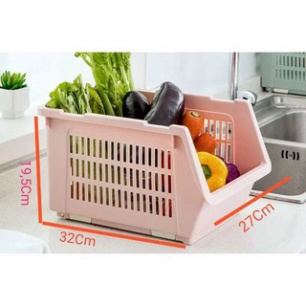 combo 3 kệ đựng đồ gấp gọn đa năng, kệ để đồ xếp tầng 5569