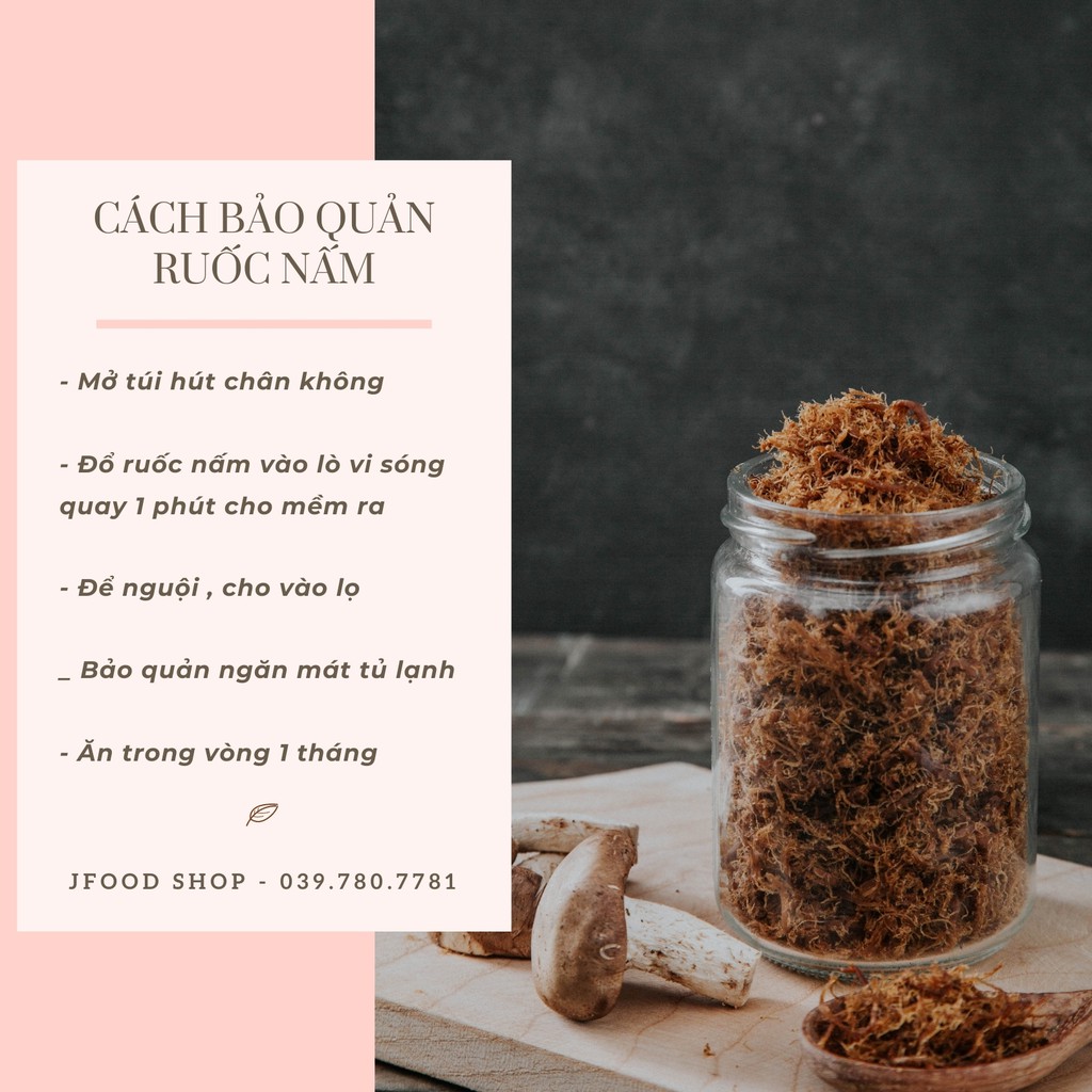 RUỐC NẤM HỮU CƠ JFOOD 200G - CHUẨN ĂN THỰC DƯỠNG | BigBuy360 - bigbuy360.vn