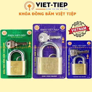 Khóa đồng bấm Việt Tiệp chính hãng các loại