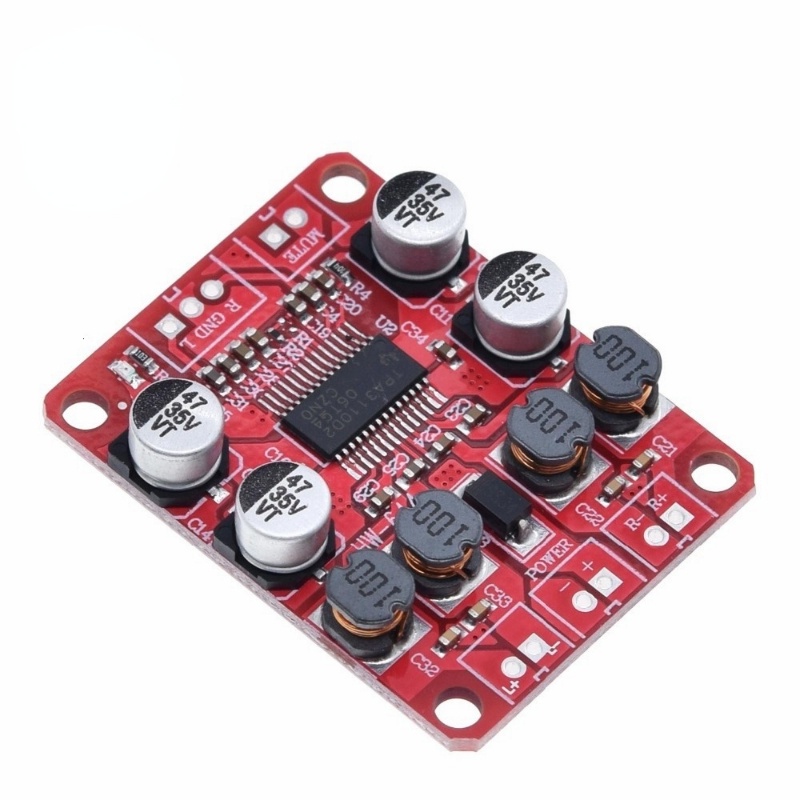 Mô Đun Khuếch Đại Âm Thanh Kỹ Thuật Số DC 12V TPA3110 TPA3110D2 2x15W Tự Lắp Ráp Chuyên Dụng