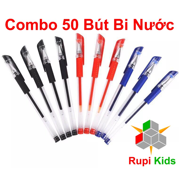 COMBO 50 Bút Bi Nước - SET 50 Bút bi nước