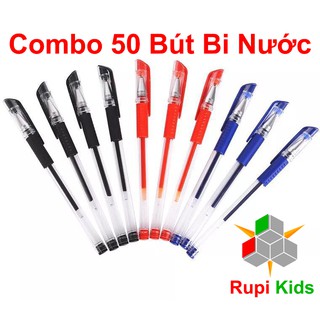 Combo 50 bút bi nước - set 50 bút bi nước