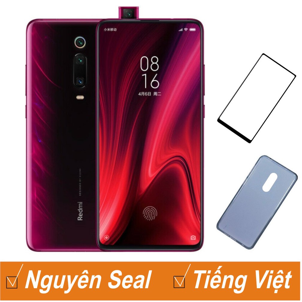 Điện thoại Xiaomi Redmi K20 Pro 6/64GB, 6/128GB,8/128GB + Ốp Lưng + C.lực Full màn -  Hàng nhập khẩu