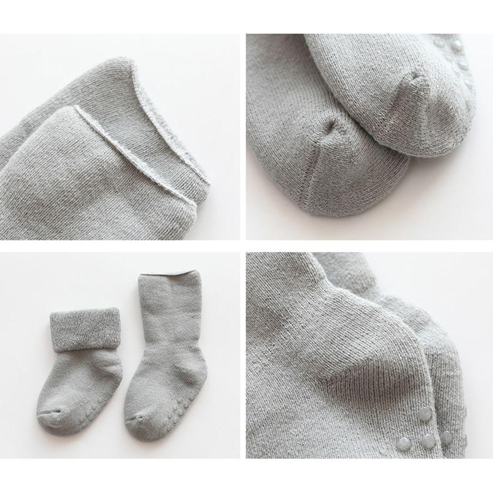 MIHAN1 Vớ Cotton Mềm Chống Trượt Cho Bé 0-3 Tuổi