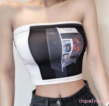 Áo ống cúp ngực sát nách phong cách quyến rũ cho nữ | BigBuy360 - bigbuy360.vn