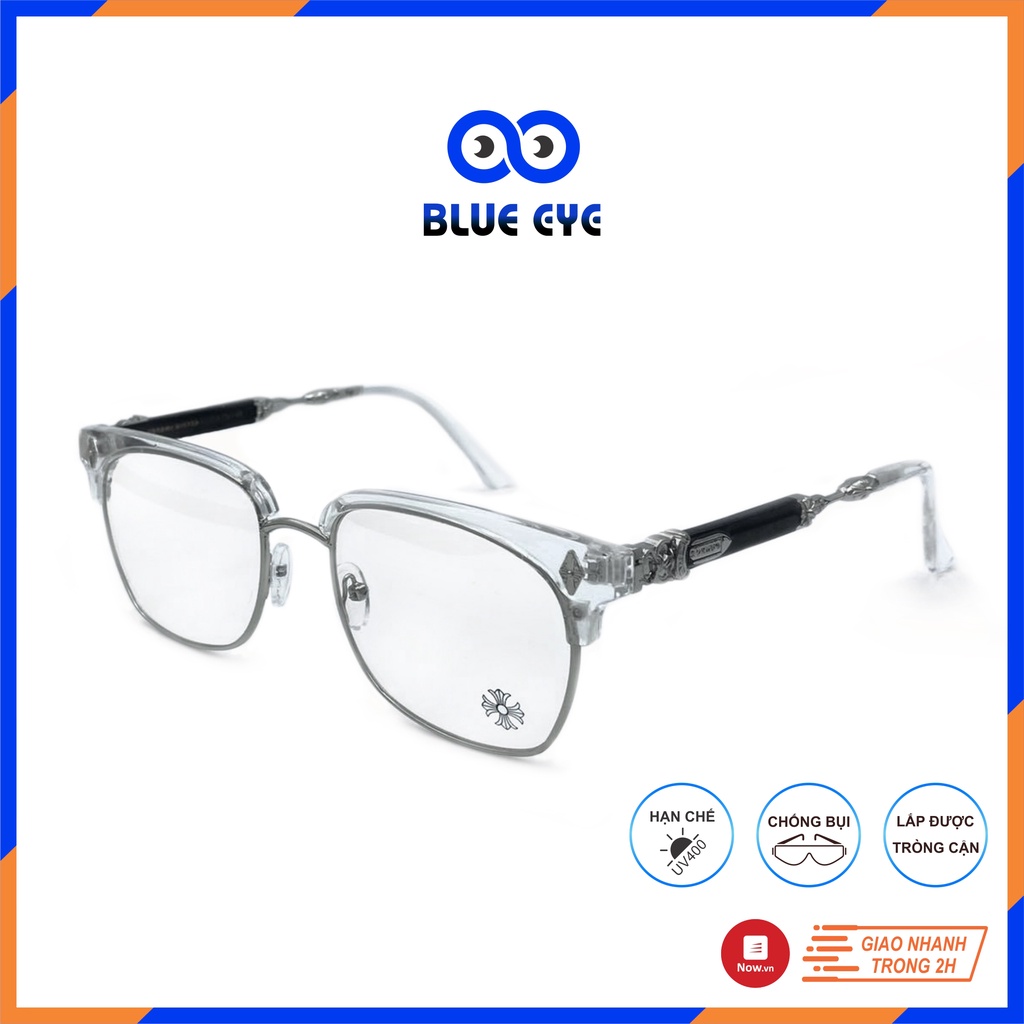 Kính CH thời trang nam nữ cao cấp [Gọng kim loạ i- Trong]