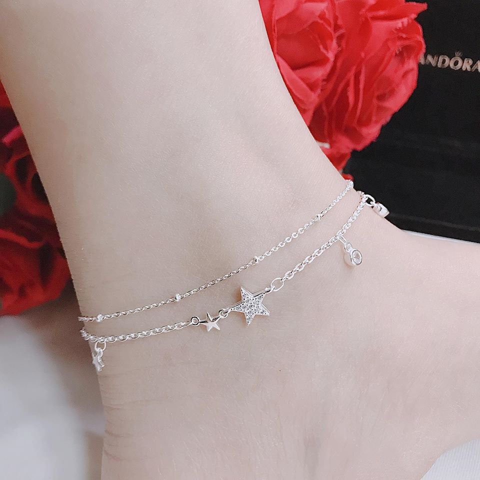 Lắc Chân Chuẩn Bạc Ta 100% Cao Cấp | BigBuy360 - bigbuy360.vn